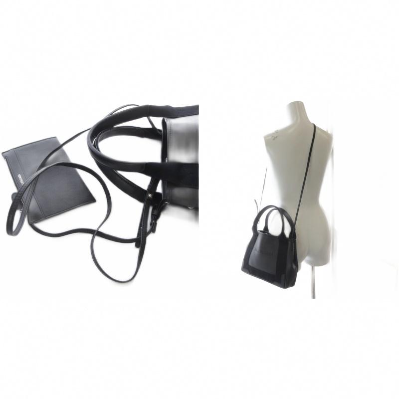 BALENCIAGA（バレンシアガ） ネイビー カバスNAVY XS CABAS パンチング