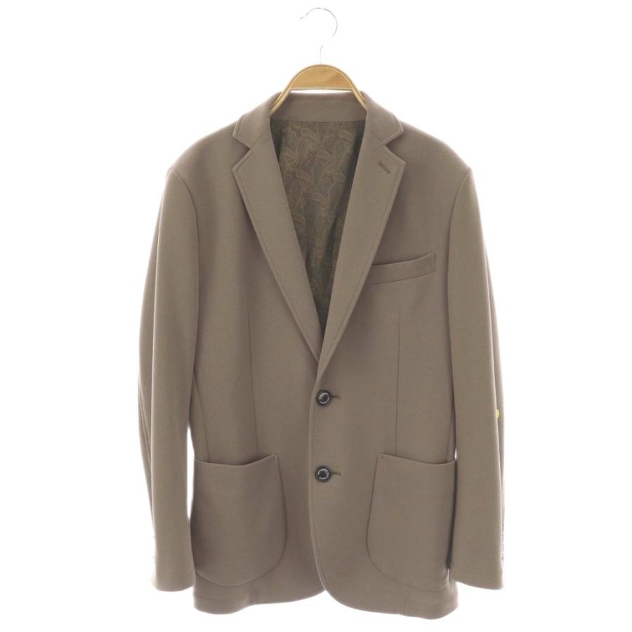 【中古】ウノピュウノウグァーレトレ 1PIU1UGUALE3 ACTIVE 2B-JKT テーラード ジャケット シングル 6 グレージュ /HK ウノピュウノウグァーレトレ 1PIU1UGUALE3 ACTIVE 2B-JKT テーラード