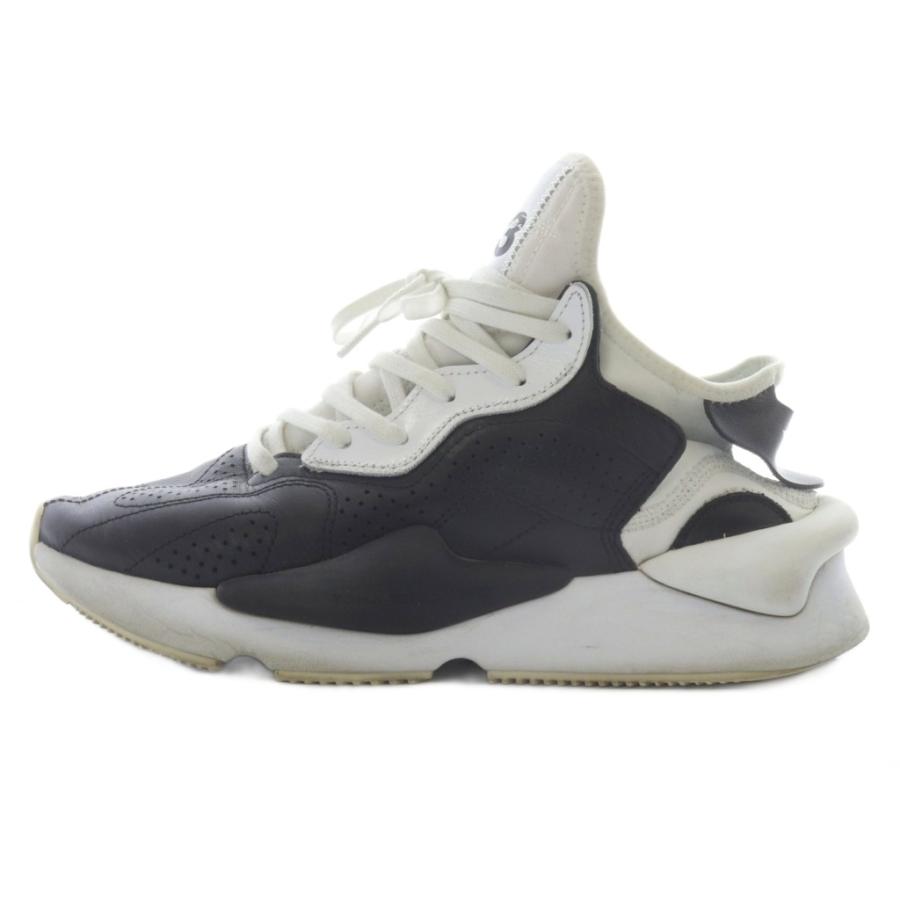 ワイスリー Y-3 KAIWA レザー スニーカー ハイカット 26.5cm 白 