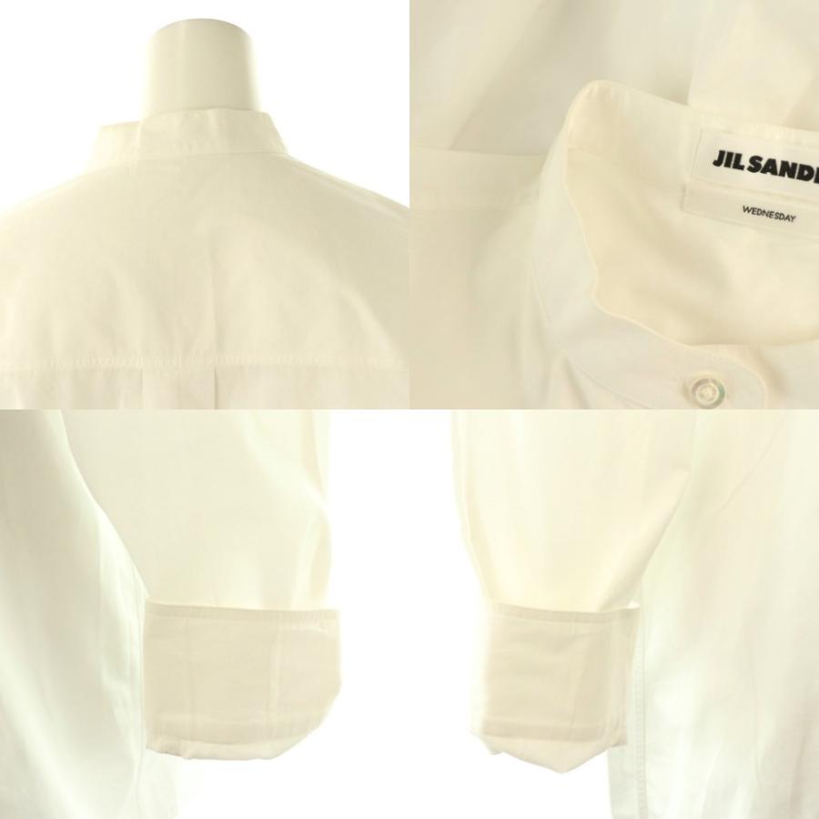 ジルサンダー JIL SANDER wednesday シャツ バンドカラー 長袖 34 