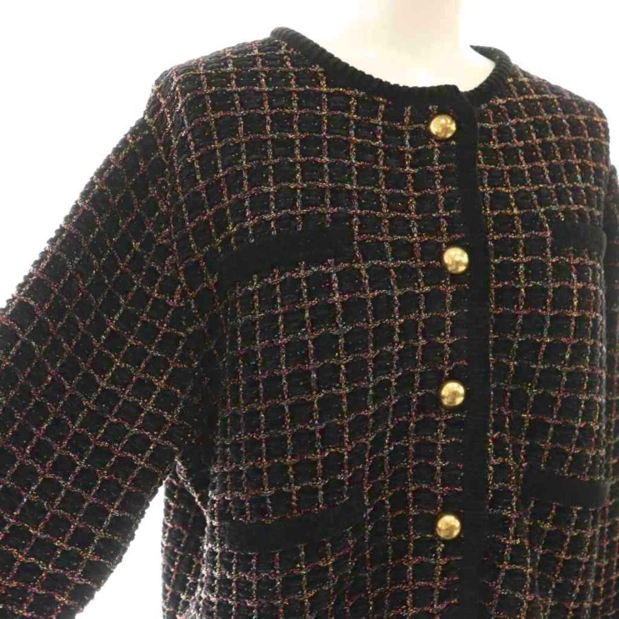 美品♡ダイアグラム グレースコンチネンタル ツイード ニットジャケット 金ボタン ダイアグラム グレースコンチネンタル Diagram GRACE CONTINENTAL 24AW