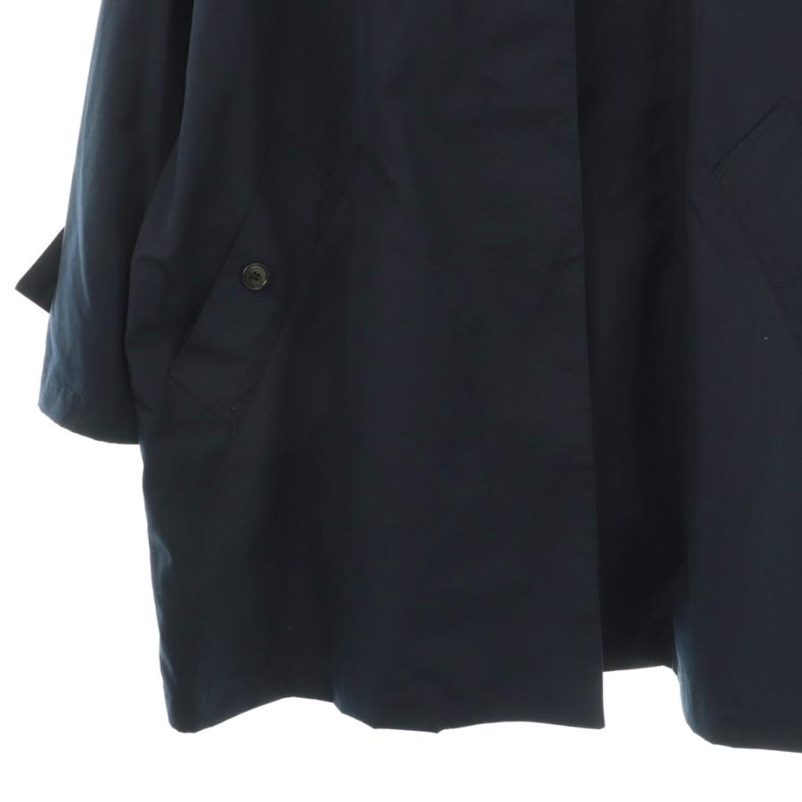 【中古】トラディショナルウェザーウェア 24SS MALTON ステンカラー コート ミドル丈 34 ネイビー トラディショナルウェザーウェア Traditional Weatherwear 24SS MALTON