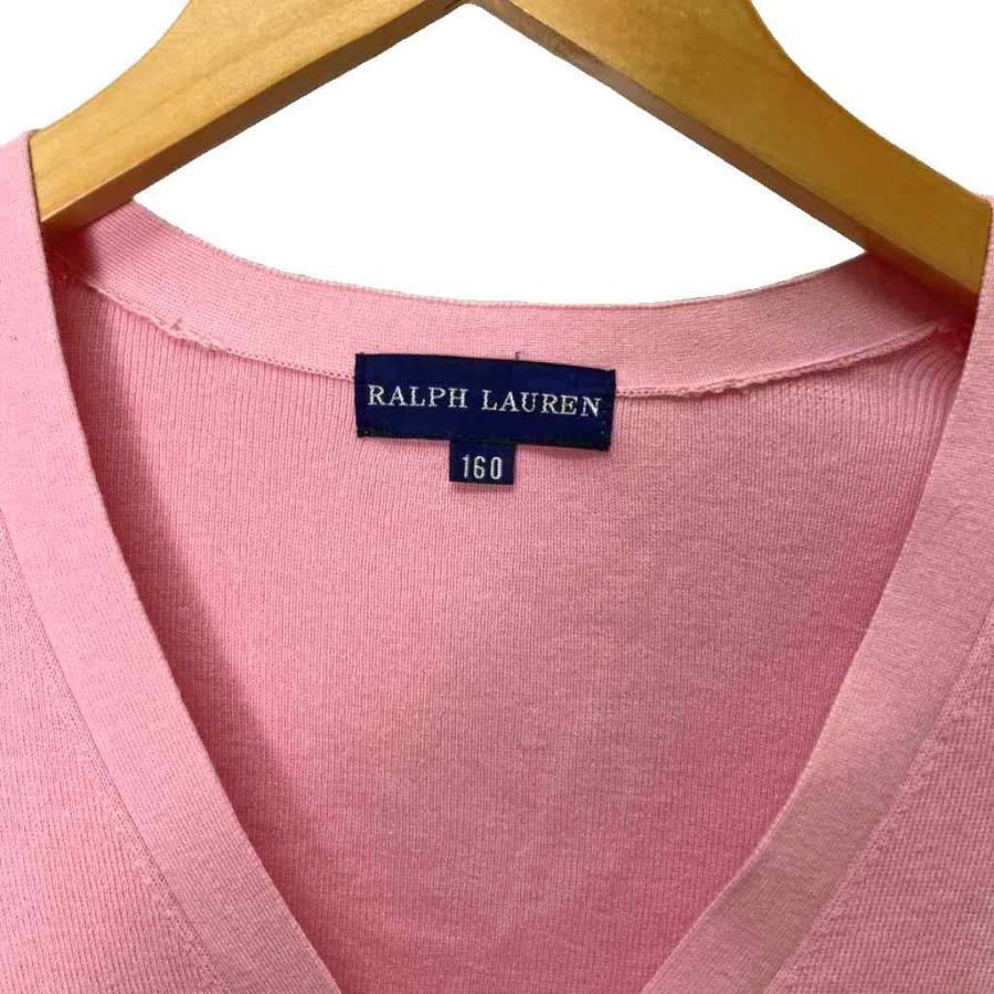 ラルフローレン キッズ160cm キッズXLcm ピンク カーディガン Polo Ralph Lauren Childrenswear カーディガン ミニ ケーブル