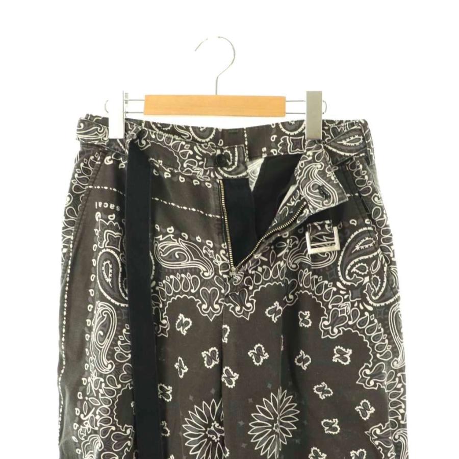 サカイ sacai 22-02691MBandana Print Pantsパンツ ストレート