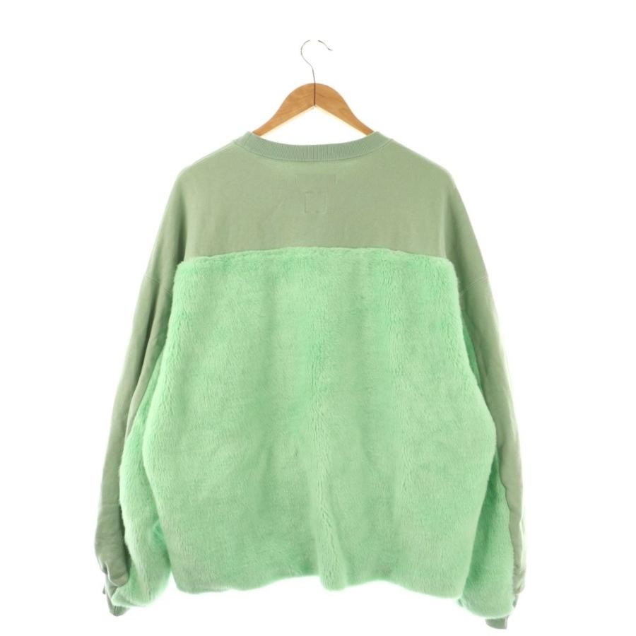 ファセッタズム FACETASM CSW-SW-M04FAUX FUR SWEAT スウェット 