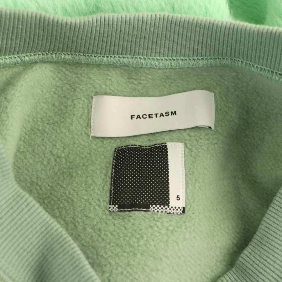 ファセッタズム FACETASM CSW-SW-M04FAUX FUR SWEAT スウェット 