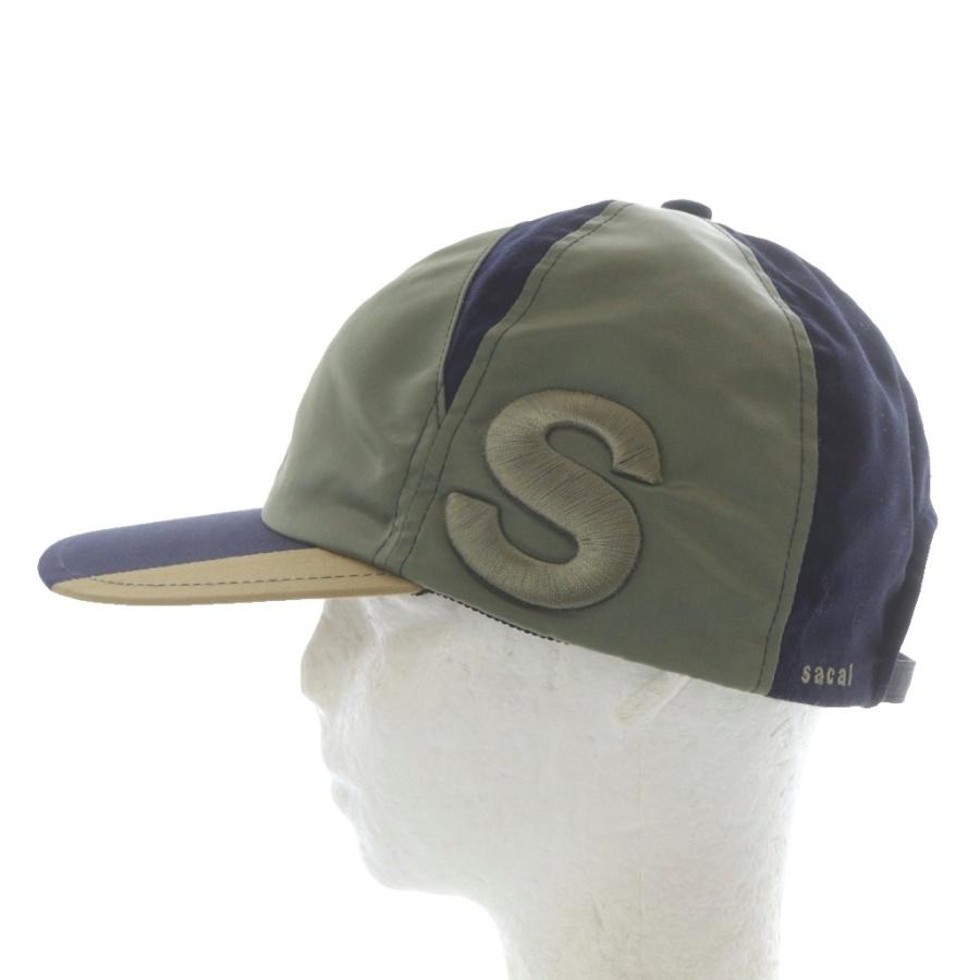 サカイ sacai 21-0205S Hank Willis Thomas Solid Mix Cap 帽子