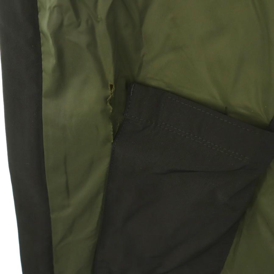 【中古】プラダ PRADA SC425M 中綿ジャケット ブルゾン ジップアップ XL ブラック /ES ■OS ■SH メンズ PRADA（プラダ） PRADA SC425M 中綿ジャケット ブルゾン ジップアップ