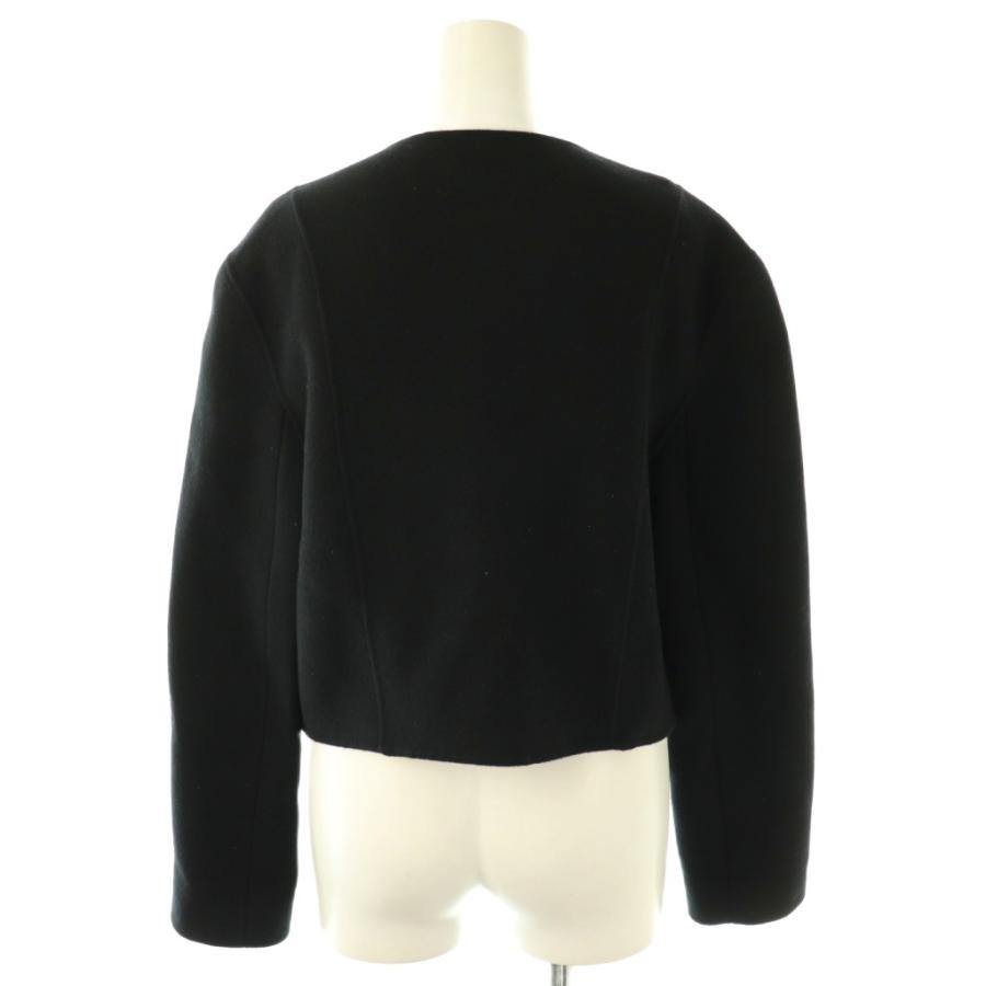 アニュアンス anuans ウールダブルクロスリバーショートジャケット