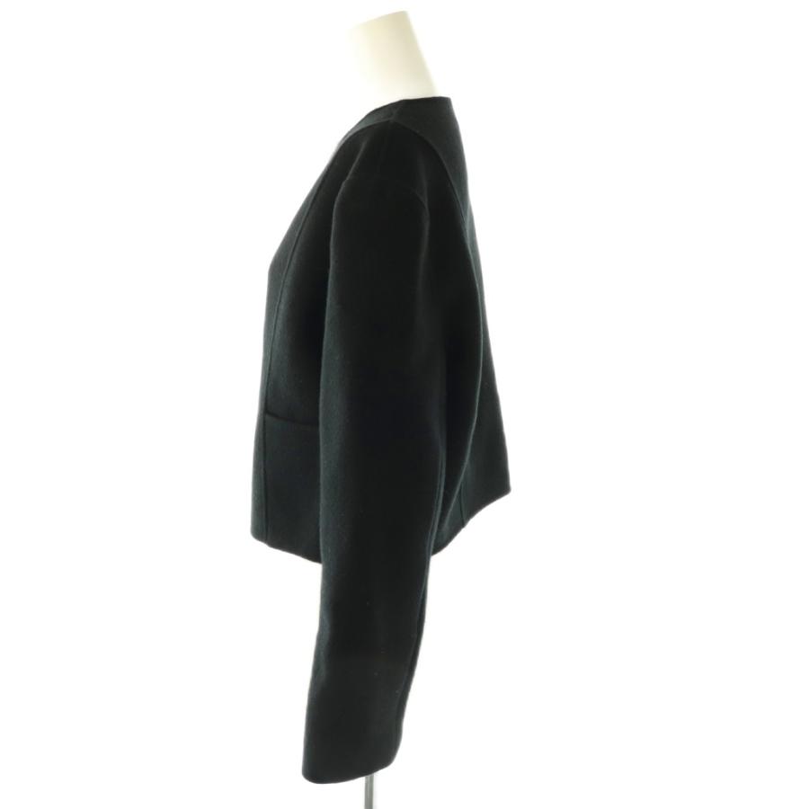 アニュアンス anuans ウールダブルクロスリバーショートジャケット