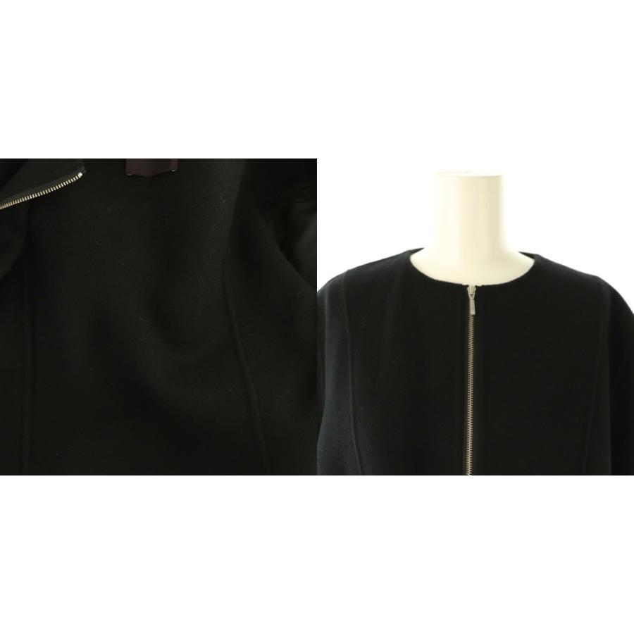 アニュアンス anuans ウールダブルクロスリバーショートジャケット