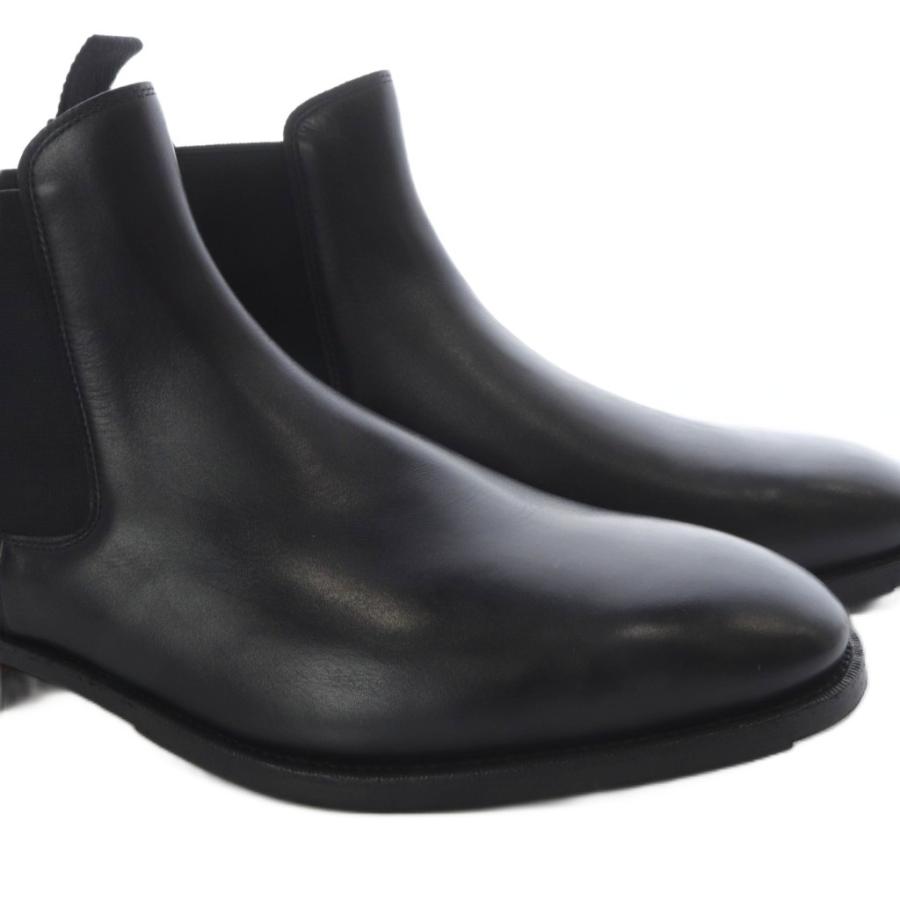 ダブルエイチ w+h サイドゴアブーツ ショート スムースレザー 9