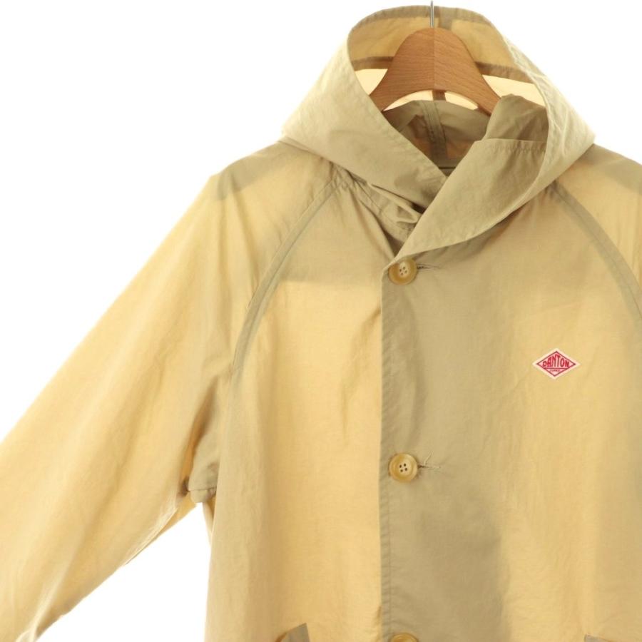 DANTON ナイロンタフタフードコート 36 ダントン DANTON ナイロンタフタフードコート スプリングコート