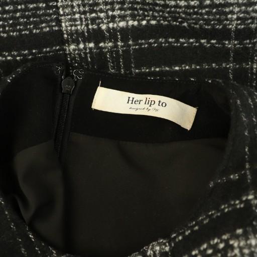 Her lip to ハーリップトゥ Her lip to 23AW Gabriel Tweed Mini Dress