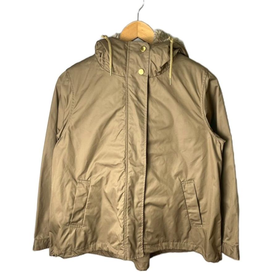 スローブ イエナ SLOBE IENA エコファーライナー付きフードミリタリー