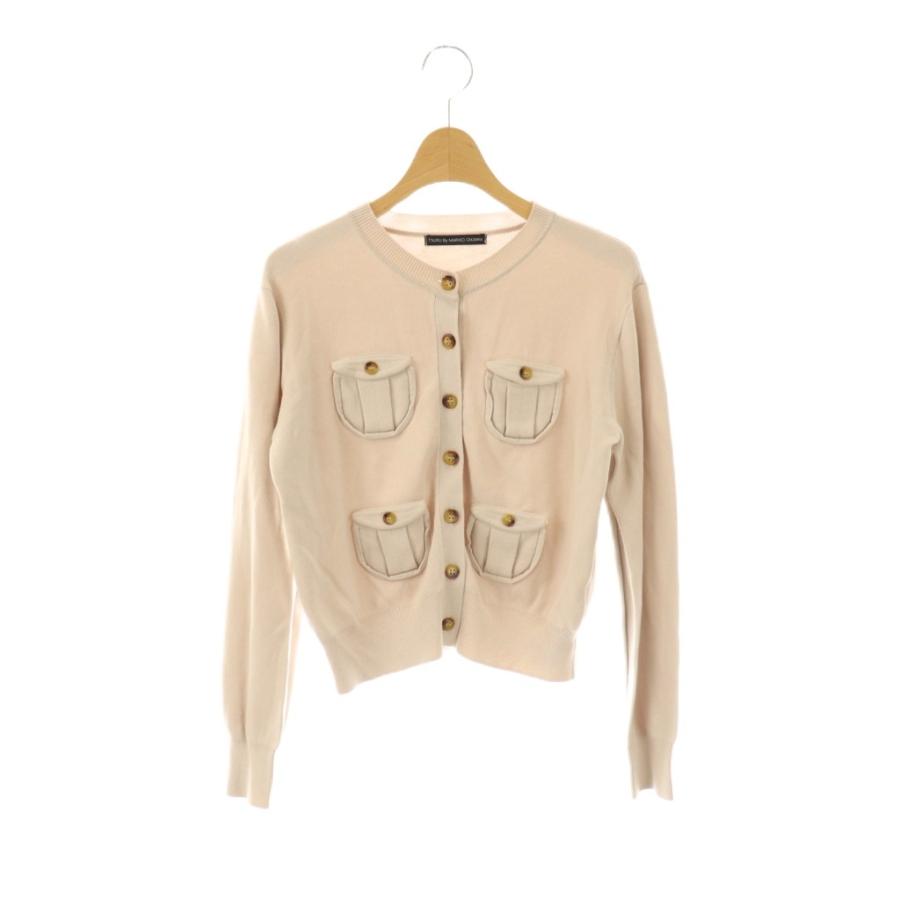 TSURU By MARIKO OIKAWA ピンクカーディガン ツル バイ マリコオイカワ TSURU by Mariko Oikawa ニット