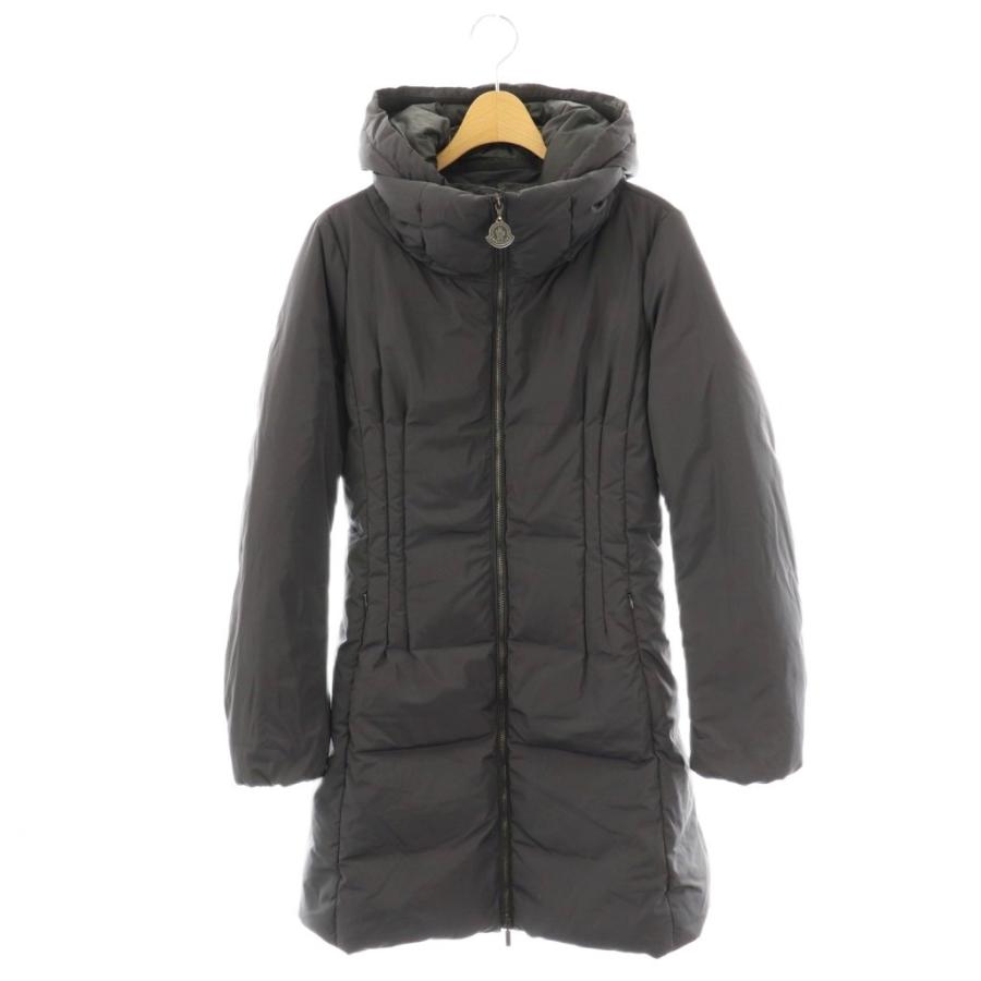 【中古】モンクレール MONCLER レンヌ RENNE ダウンコート アウター フード 国内正規 1 グレー 49987-00-54543 MONCLER（モンクレール） レンヌ RENNE ダウンコート アウター フード