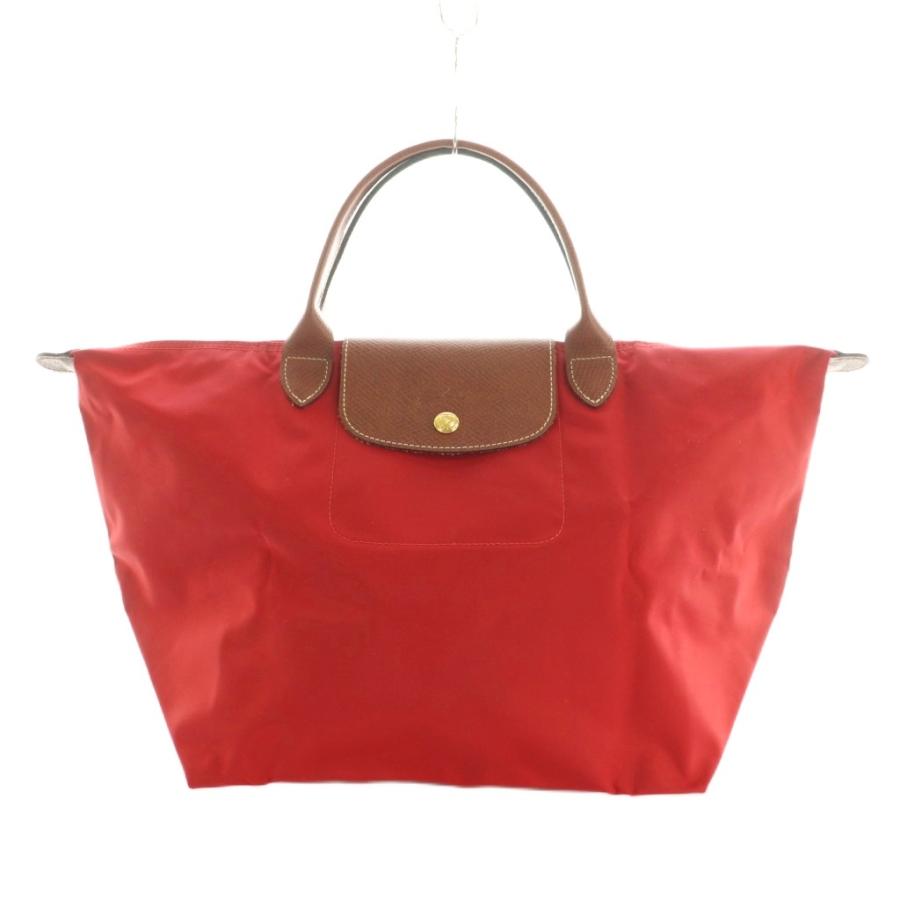 LONGCHAMP（ロンシャン） ルプリアージュ Le Pliage トートバッグ M 赤