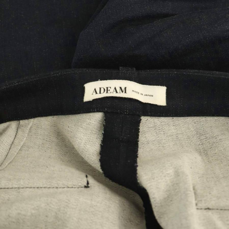 アディアム ADEAM 24年 デニムクロップドパンツ 0 ネイビー 44860 /DF  