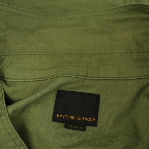 HYSTERIC GLAMOUR（ヒステリックグラマー） ミリタリーシャツ 長袖