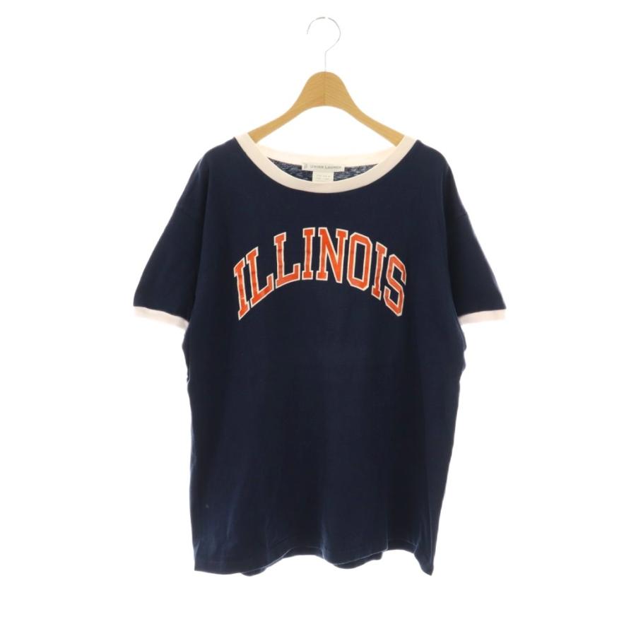 UNION LAUNCH ユニオンランチ パイピングリメイク リンガーTシャツ