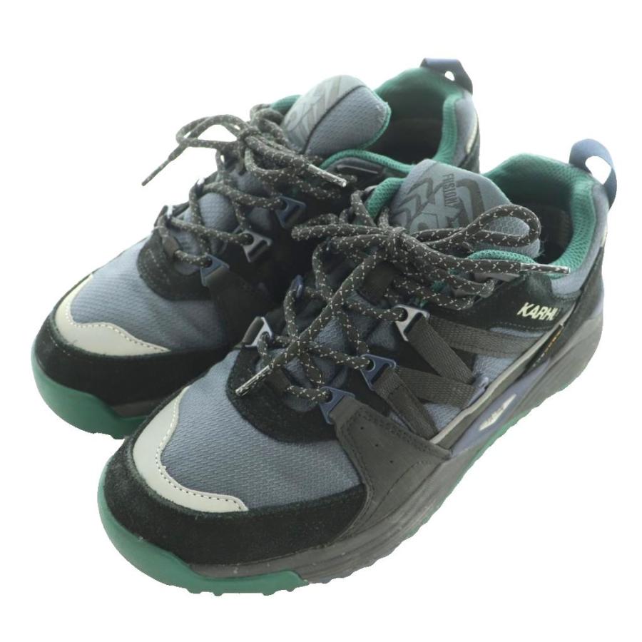 【中古】カルフ フュージョン XC WP スニーカー journal standard luxe取り扱い US5 ネイビー ブラック F830011 カルフ フュージョン FUSION XC WP スニーカー journal standard luxe