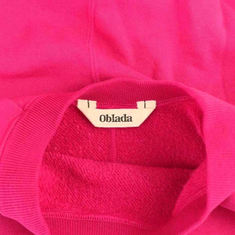 オブラダ Oblada 24AW COMPACT SWEAT スウェット トレーナー 長袖 プル