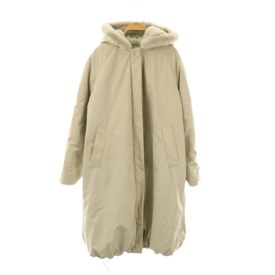 ヨンファ YONFA パデットファーコート 中綿コート アウター M