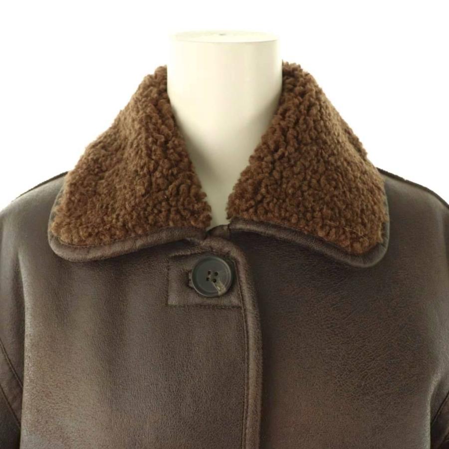 完売品ZARA リバーシブルフェイクレザー ダブルフェイスコート ZARA（ザラ） リバーシブルフェイクレザーダブルフェイスコート ボア