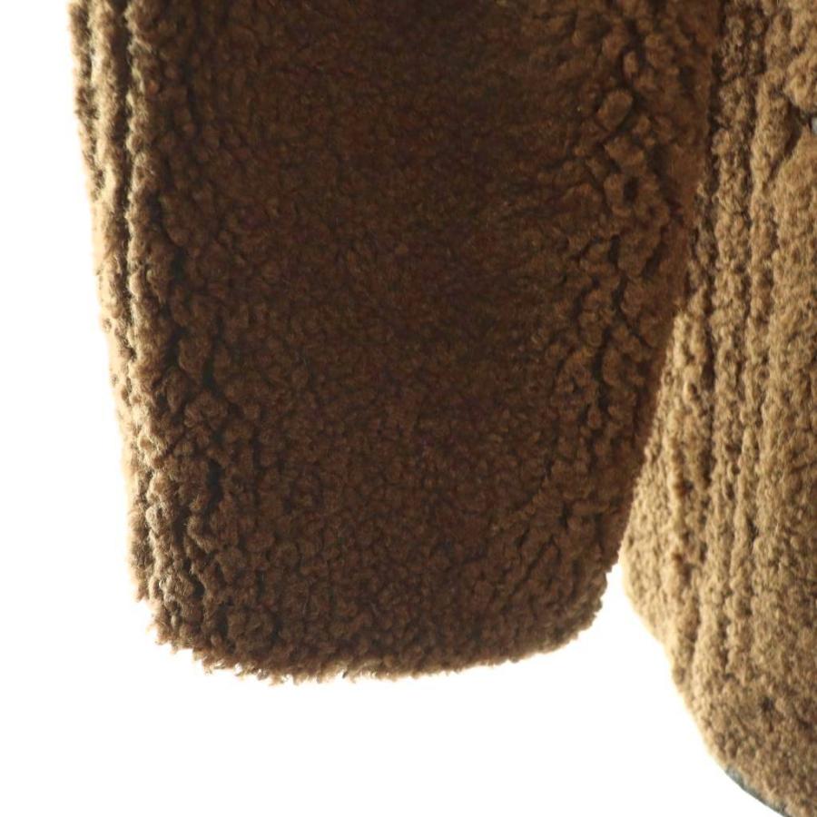 ZARA（ザラ） リバーシブルフェイクレザーダブルフェイスコート ボア