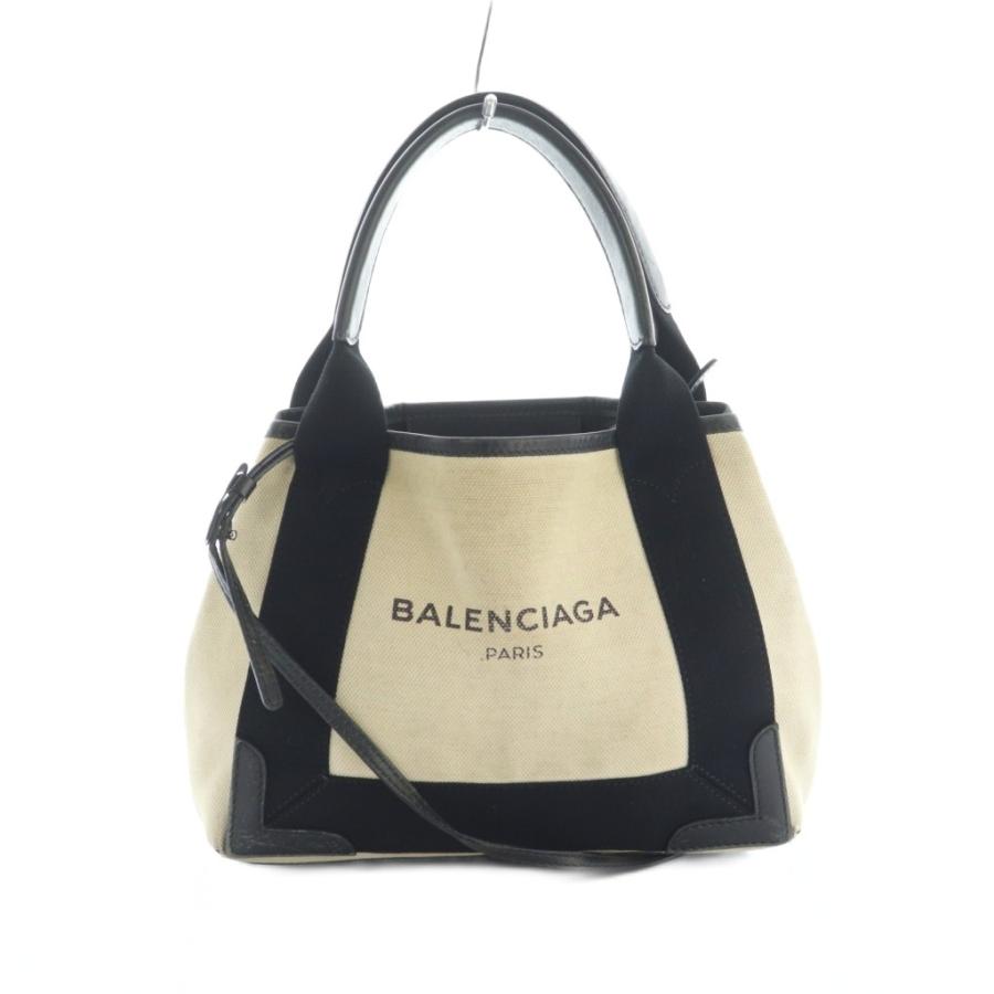 【美品】バレンシアガ 2way ネイビーカバス ハンドバッグ XS BALENCIAGA（バレンシアガ） ネイビーカバスXS 2way トートバッグ