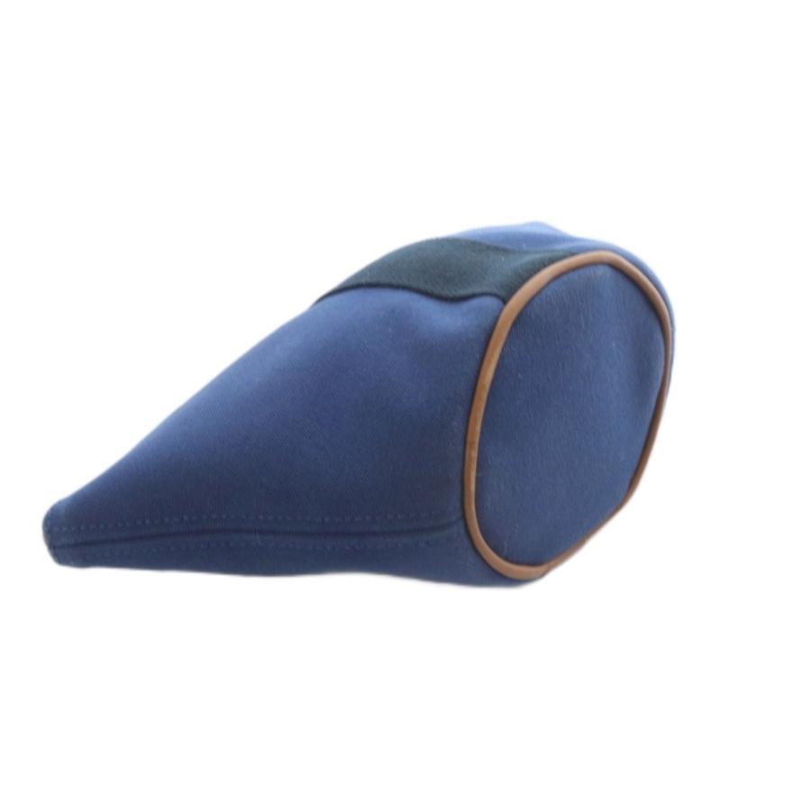 HERMES（エルメス） パルミール ミニ ポーチ キャンバス ネイビー