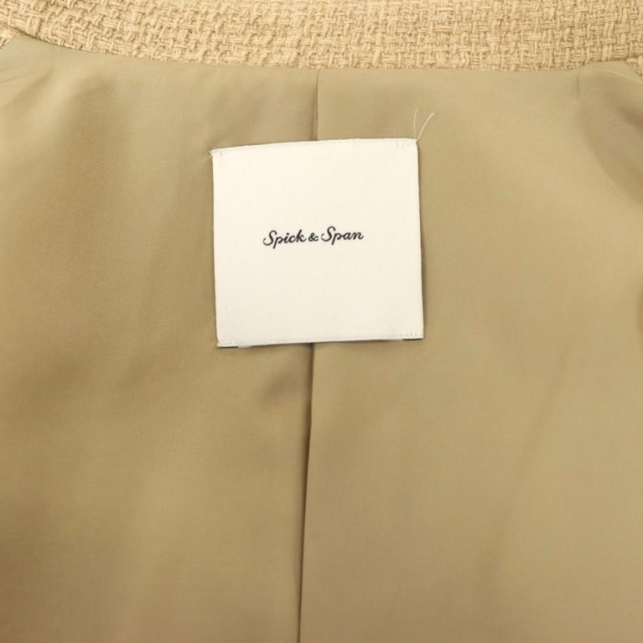 スピック&スパン Spick&Span ファンシーツィードダブルブレスト