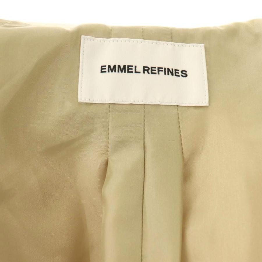 ユナイテッドアローズ エメルリファインズ ウール混合クリーム色コート