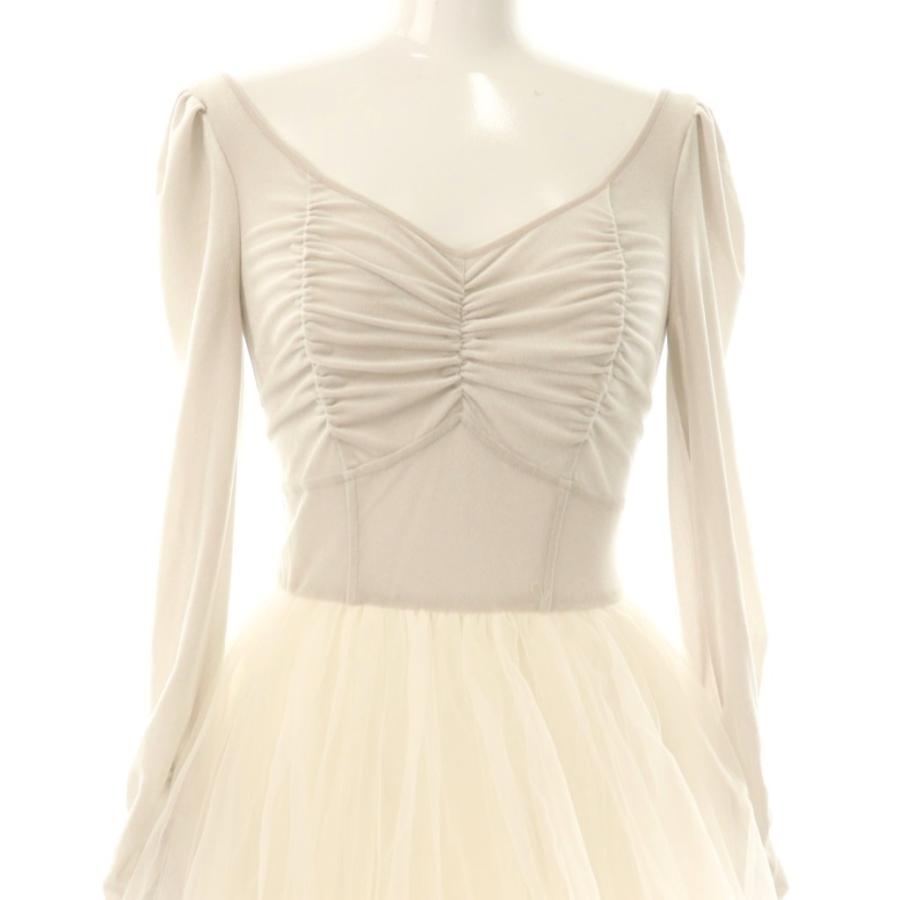 SNIDEL（スナイデル） ×チャコット Chacott 25AW ベロア×チュール