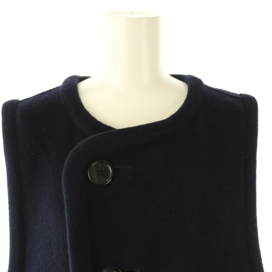 エンフォルド ENFOLD サンプル品 25AW PIPING VEST ベスト 前開き 38