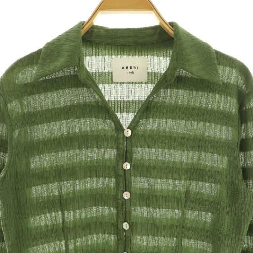 アメリヴィンテージ Ameri VINTAGE SHIRRING TIGHT LONG SHIRT 