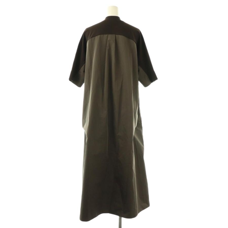 ドゥロワー Drawer M.SUMMER3 コンビワンピース ロング 七分袖 1