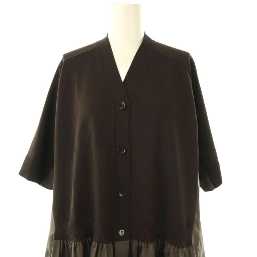 ドゥロワー Drawer M.SUMMER3 コンビワンピース ロング 七分袖 1