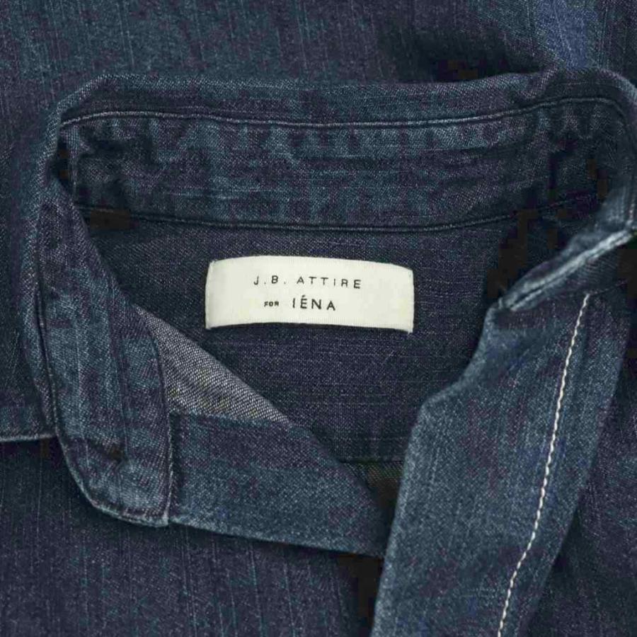 ジェービーアタイア IENA別注 Cannes デニムシャツ ステッチ 1 ジェービーアタイア J.B. ATTIRE IENA別注 Cannes デニムシャツ