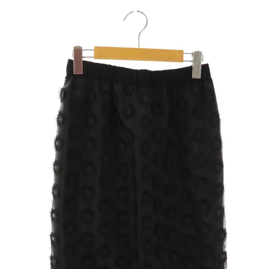 イエナ IENA 24SS シアージャガード刺繍スカート タイト ロング 36