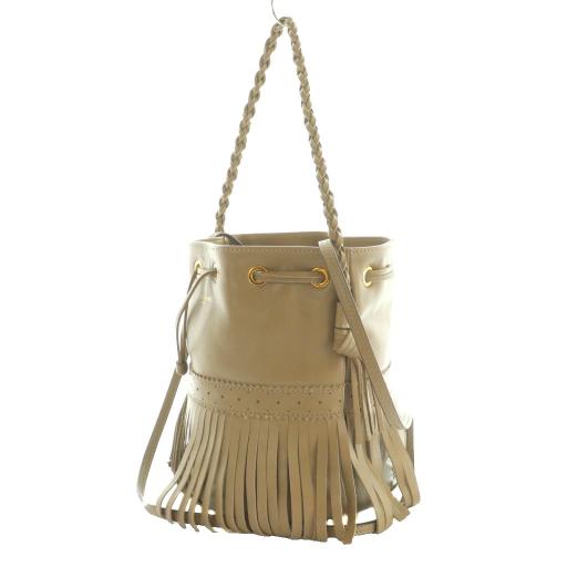 【中古】ジェイ&エムデヴィッドソン フリンジカーニバルM 2wayバッグ バッグ ハンド レザー グレー LMDC-0XX-SCXX ジェイ&エムデヴィッドソン フリンジカーニバルM Fringe Carnival M