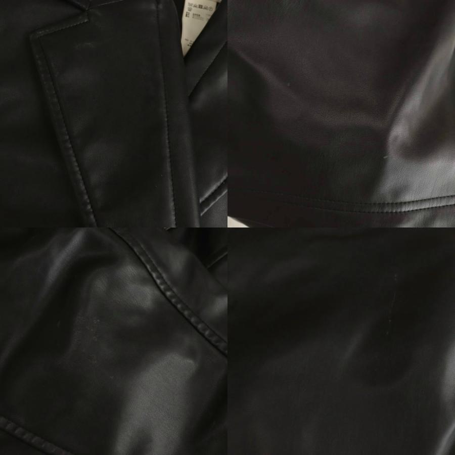 アメリヴィンテージ 23SS 2WAY FAKE LEATHER SHORT JACKET レザー