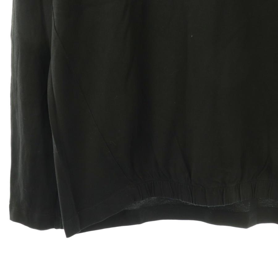 【中古】モンクレール MONCLER ロゴプリントTシャツ カットソー 長袖 M ブラック H20938D00005 /HK ■OS レディース MONCLER（モンクレール） ロゴプリントTシャツ カットソー 長袖 M