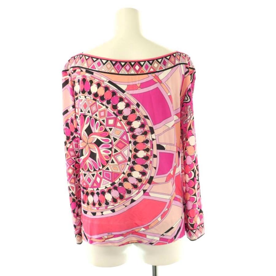 エミリオプッチ EMILIO PUCCI プッチ柄ロングスリーブトップス
