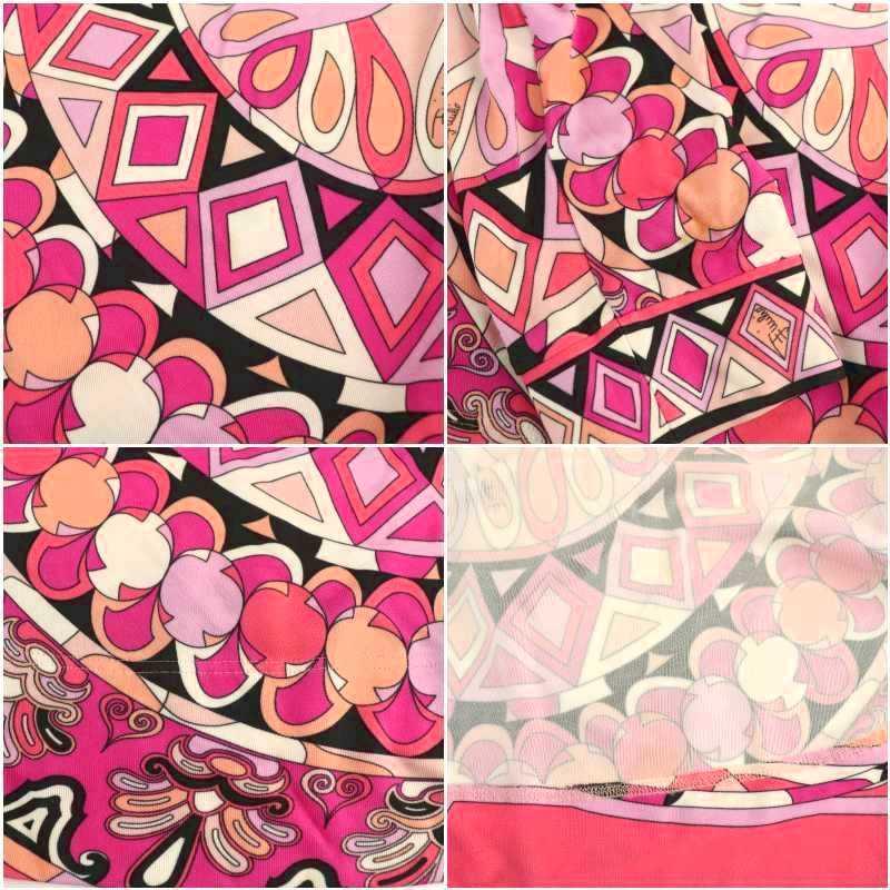 エミリオプッチ EMILIO PUCCI プッチ柄ロングスリーブトップス