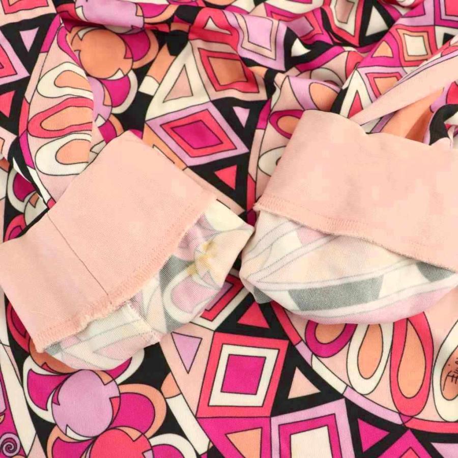 エミリオプッチ EMILIO PUCCI プッチ柄ロングスリーブトップス