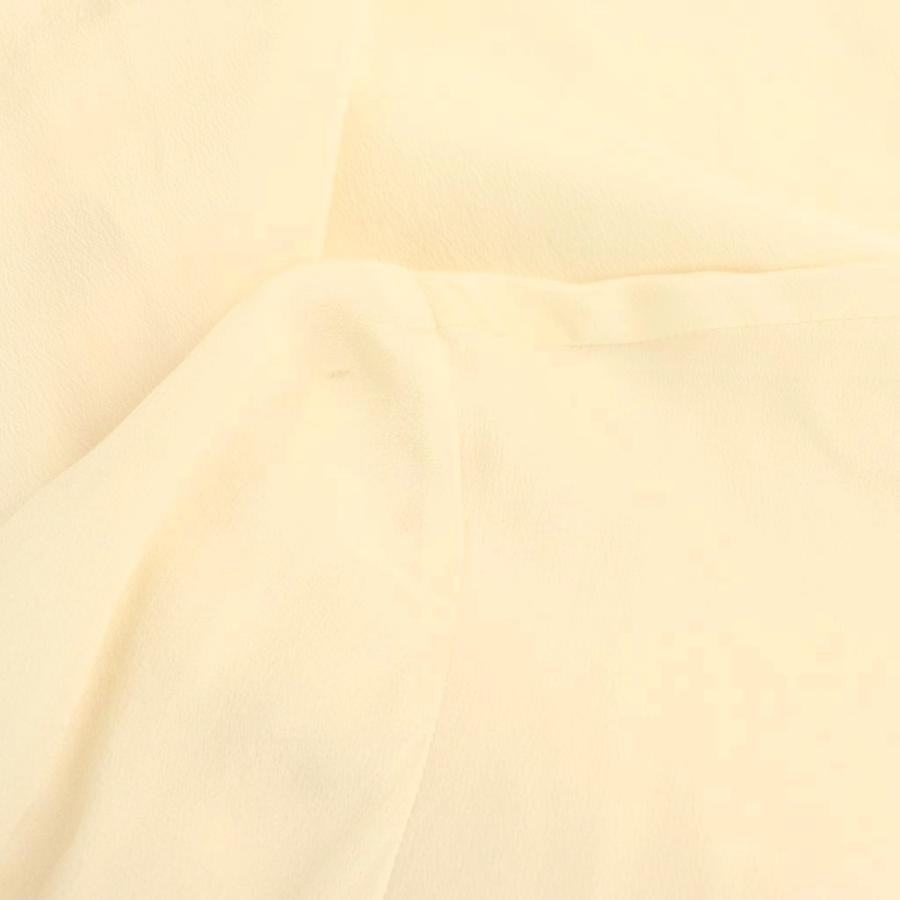 miu miu（ミュウミュウ） フロントフリルシルクブラウス 長袖 38