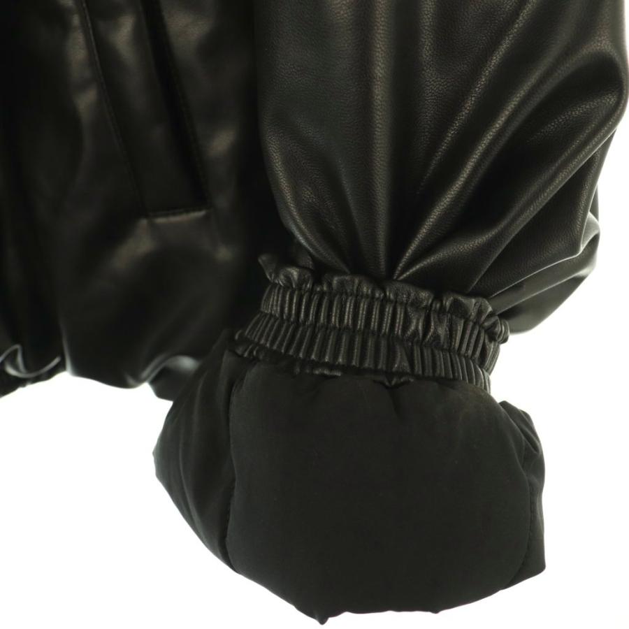 アローヨガ ALO Yoga プレミアフェイクレザー ボンバー ジャケット