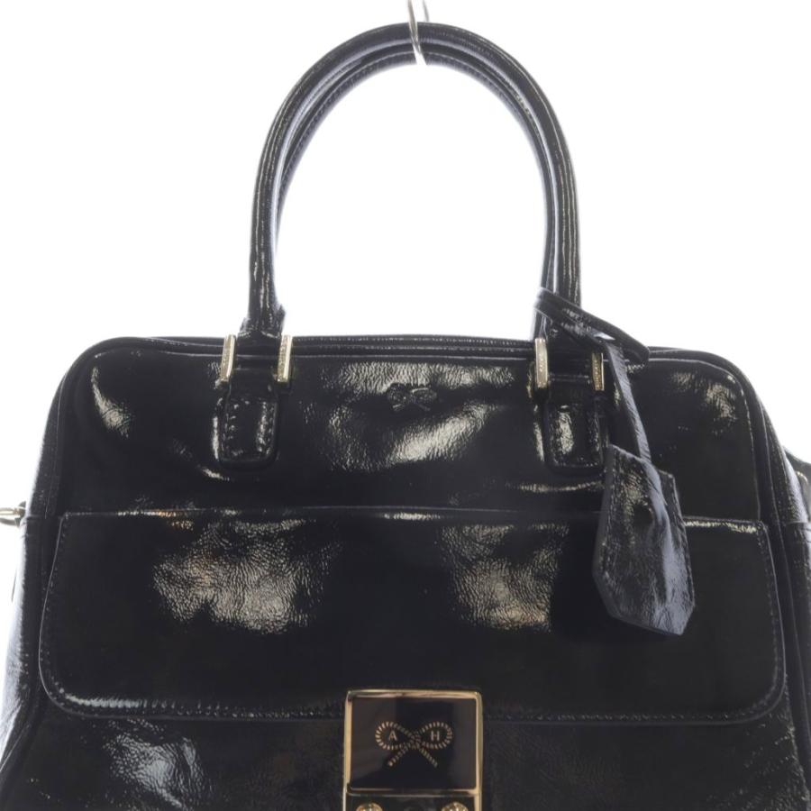 アニヤハインドマーチ ANYA HINDMARCH エナメル スモールカーカー 